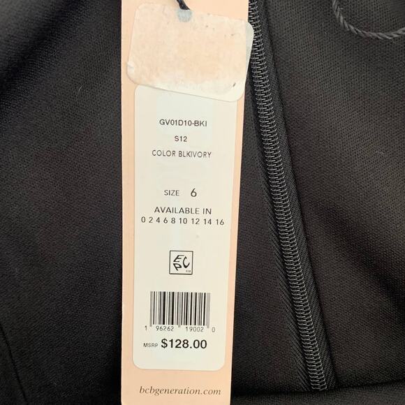 NWT BCBGeneration Square Neck Mini Dress - Picture 11 of 15